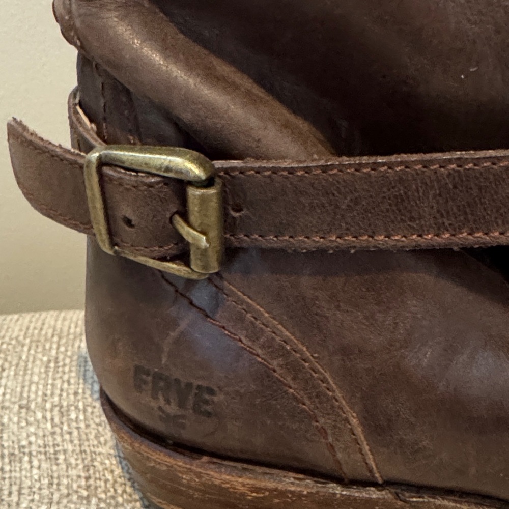 Frye Brown Riding Boots - Picture 3 of 7